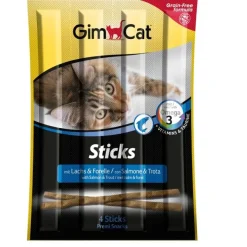 GimCat Sticks mit Lachs und Forelle | 4 Stck.