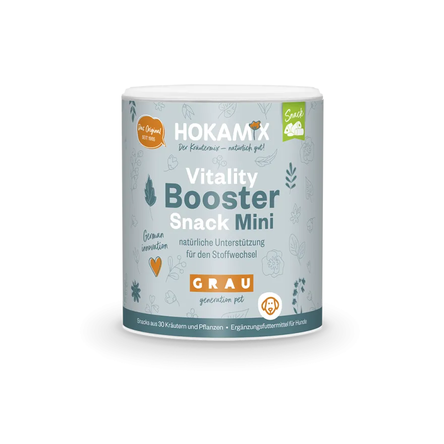 Grau Hund Hokamix Vitality Booster Snack Mini | 400 g