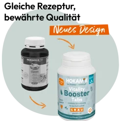 Grau Hund Hokamix Vitality Booster Tabs | 80 Stück