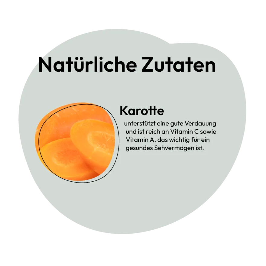Grau Hund Karotten-Würfel | 150 g