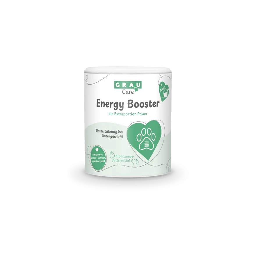 Grau Hund & Katze Energy Booster Pulver | 50 g