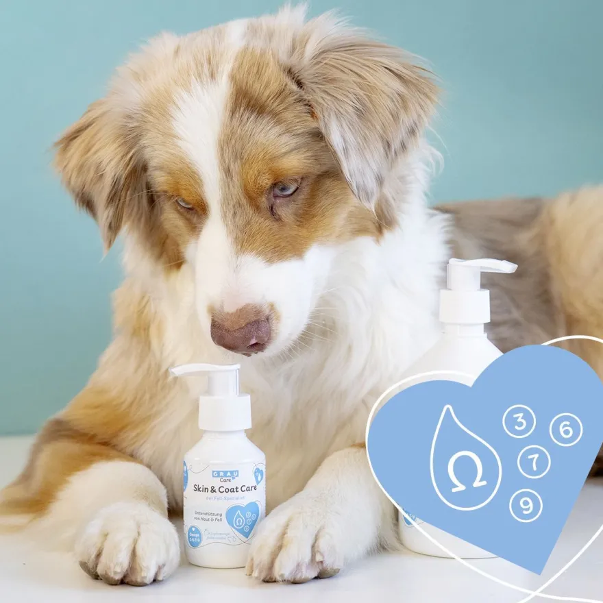Grau Hund & Katze Skin & Coat Care | 250 ml
