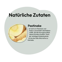Grau Hund Pastinaken-Würfel | 150 g