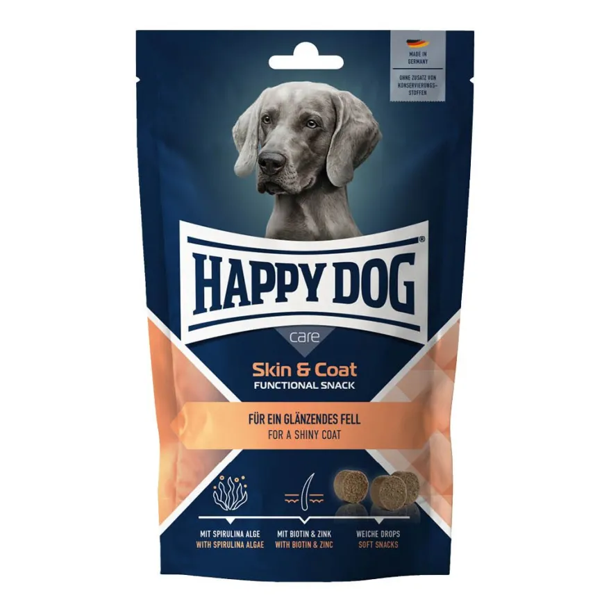 Happy Dog Care Snack Skin & Coat | 100 g
