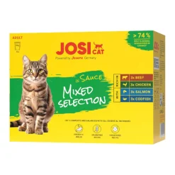 Josera JosiCat Multipack Mixed Selection in Sauce | 12 x 85 g