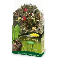 JR Farm Grainless Herbs Zwergkaninchen | 400 g