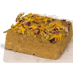 JR Farm Natur-Minerallehmstein Blüte | 100 g
