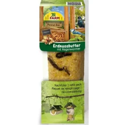 JR FARM Peanut Bar Erdnussbutter mit Regenwürmern | 350 g