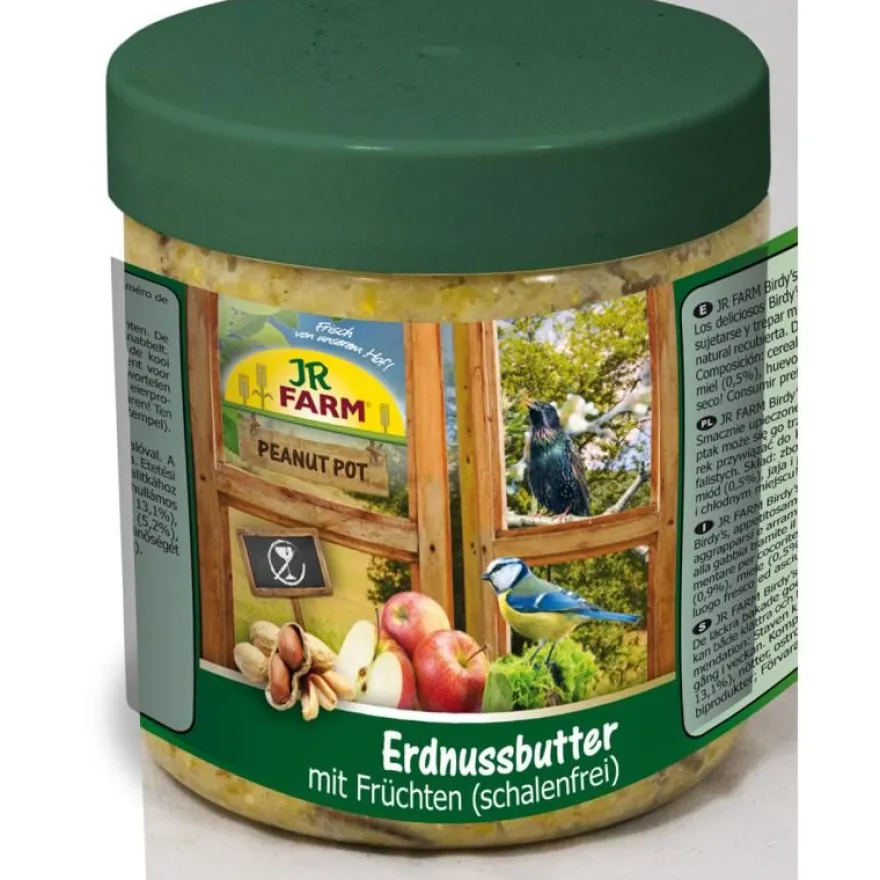 JR FARM Peanut Pot Erdnussbutter mit Früchten | 400 g