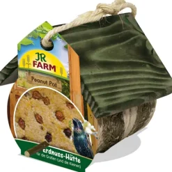 JR FARM Peanut Pot Erdnuss-Hütte inkl. Nachfüller