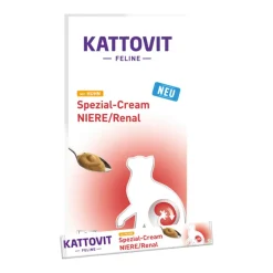 Kattovit Spezial-Cream Renal - Low-Protein mit Huhn | 6 x 15 g