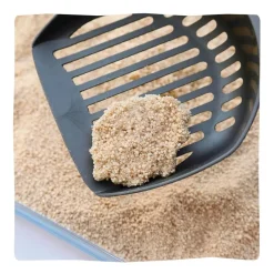 Kitty Bay Katzenstreu - Meow Tai - Maniokmehl braun | 10 l