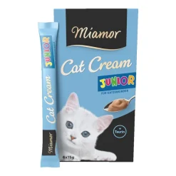 Miamor Cat Snack Junior Cream | 6 x 15 g