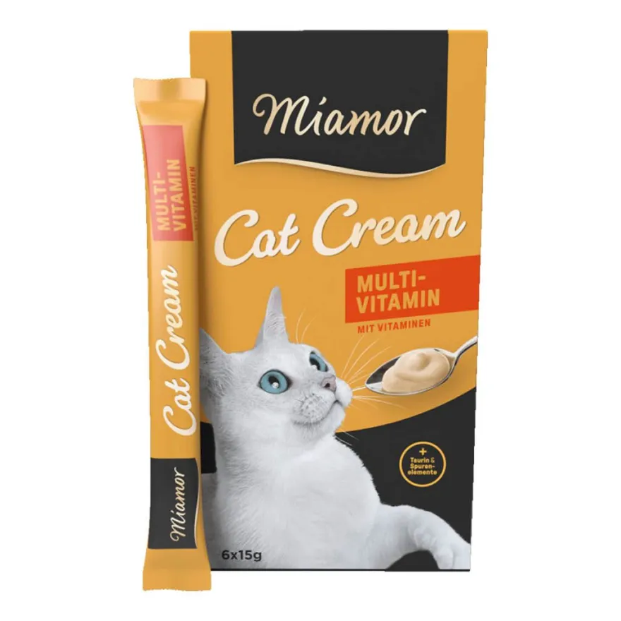 Miamor Cat Snack Multi-Vitamin-Cream | 6 x 15 g
