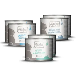 MjAMjAM Cat - Mixpaket II - Huhn, Pute, Ente & Geflügel | 6 x 200 g