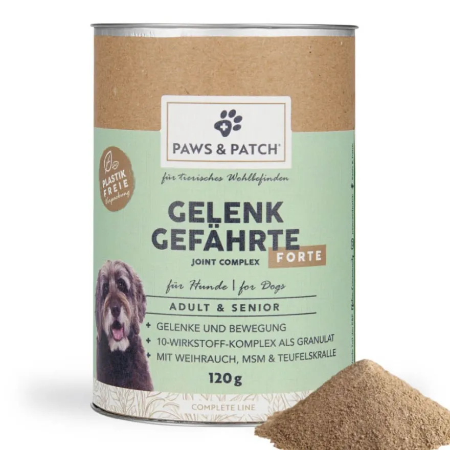 Paws & Patch GELENK GEFÄHRTE FORTE für Hunde Adult & Senior | 120 g