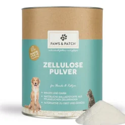 Paws & Patch ZELLULOSE Pulver für Hunde und Katzen | 150 g