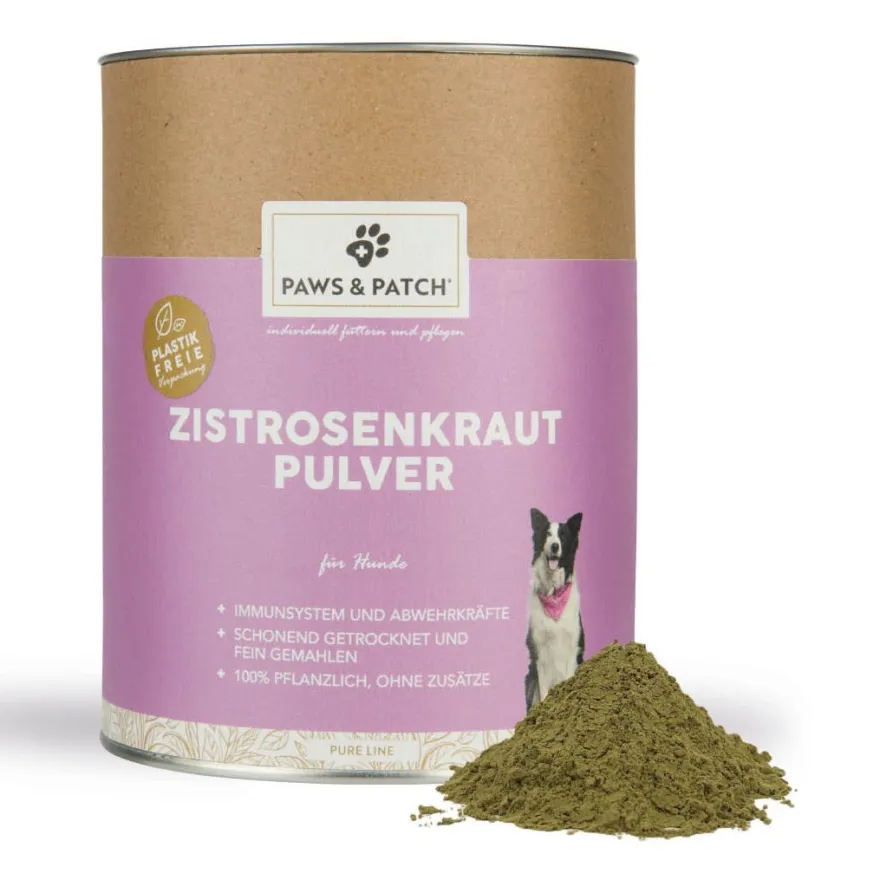 Paws & Patch ZISTROSENKRAUT Pulver für Hunde | 150 g