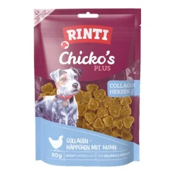 Rinti Chicko Plus Collagen Herzen mit Huhn | 80 g