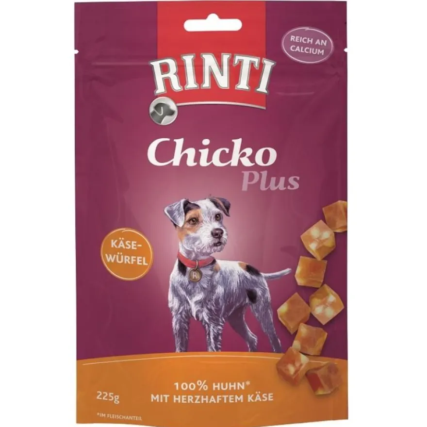 Rinti Chicko Plus Käsewürfel mit Huhn | 225 g