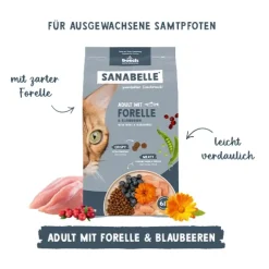 Sanabelle Adult mit Forelle | 400 g