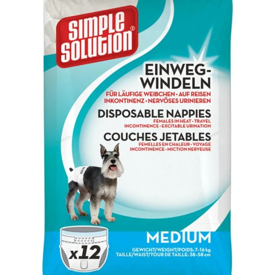 Simple Solution Einwegwindel | 12 x Medium