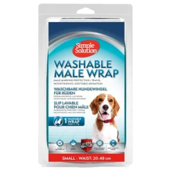Simple Solution waschbare Windel für Rüden 20-48 cm | Größe S