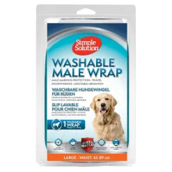 Simple Solution waschbare Windel für Rüden 45-89 cm | Größe L