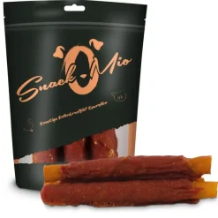 SnackOMio Hundesnack knackige Entenbrustfilet Kaurolle (3 Stück) | 150 g