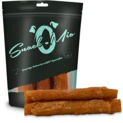 SnackOMio Hundesnack knackige Hühnerbrustfilet Kaurolle (3 Stück) | 150 g
