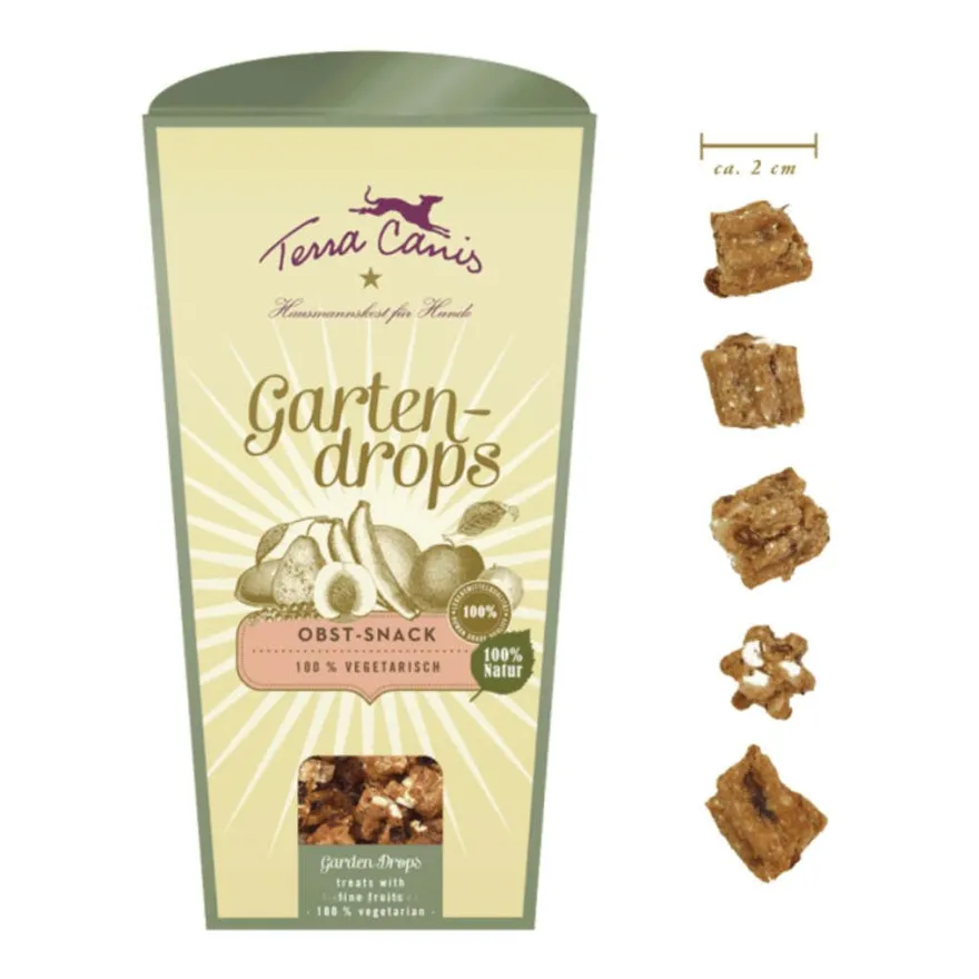 Terra Canis Gartendrops - Obst - vegetarische Hundekekse | 250 g