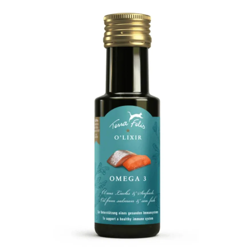 Terra Canis Öle - O'LIXIR - Omega 3 - Lachsöl | 100 g