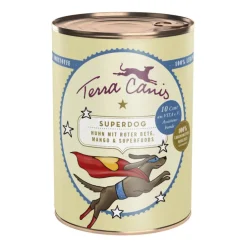 Terra Canis Superdog - Huhn mit roter Bete, Mango & Superfoods | 6 x 400 g