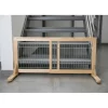 TRIXIE Absperrgitter, Holz | 65–108 x 50 cm