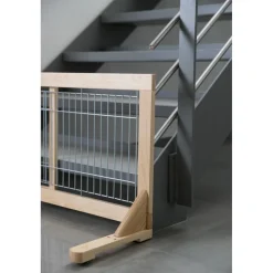 TRIXIE Absperrgitter, Holz | 65–108 x 50 cm
