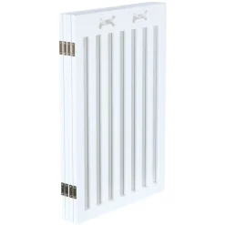 TRIXIE Absperrgitter, MDF, 4-teilig, weiß | 60–160 x 75 cm
