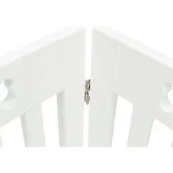 TRIXIE Absperrgitter, MDF, 4-teilig, weiß | 60–160 x 75 cm