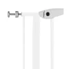 TRIXIE Absperrgitter, Metall, weiß | 75–85 x 76 cm