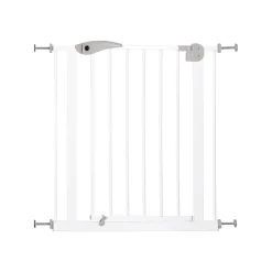 TRIXIE Absperrgitter, Metall, weiß | 75–85 x 76 cm