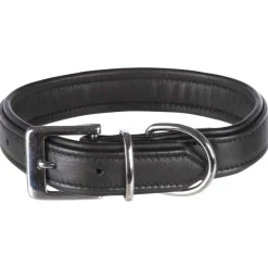 TRIXIE Active Comfort Halsband, Leder | M: 39–46 cm/30 mm