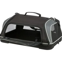 TRIXIE Airline Tasche Boarding, schwarz/grau | 55 × 23 × 40 cm