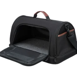 TRIXIE Airline Tasche Gate, schwarz | 28 x 25 x 45 cm