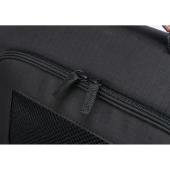 TRIXIE Airline Tasche Gate, schwarz | 28 x 25 x 45 cm