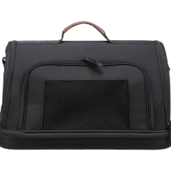 TRIXIE Airline Tasche Gate, schwarz | 28 x 25 x 45 cm