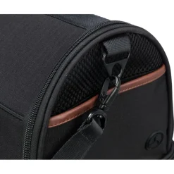 TRIXIE Airline Tasche Gate, schwarz | 28 x 25 x 45 cm