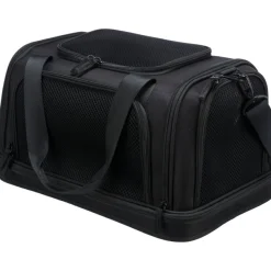 TRIXIE Airline Tasche Plane, schwarz | 28 x 25 x 44 cm
