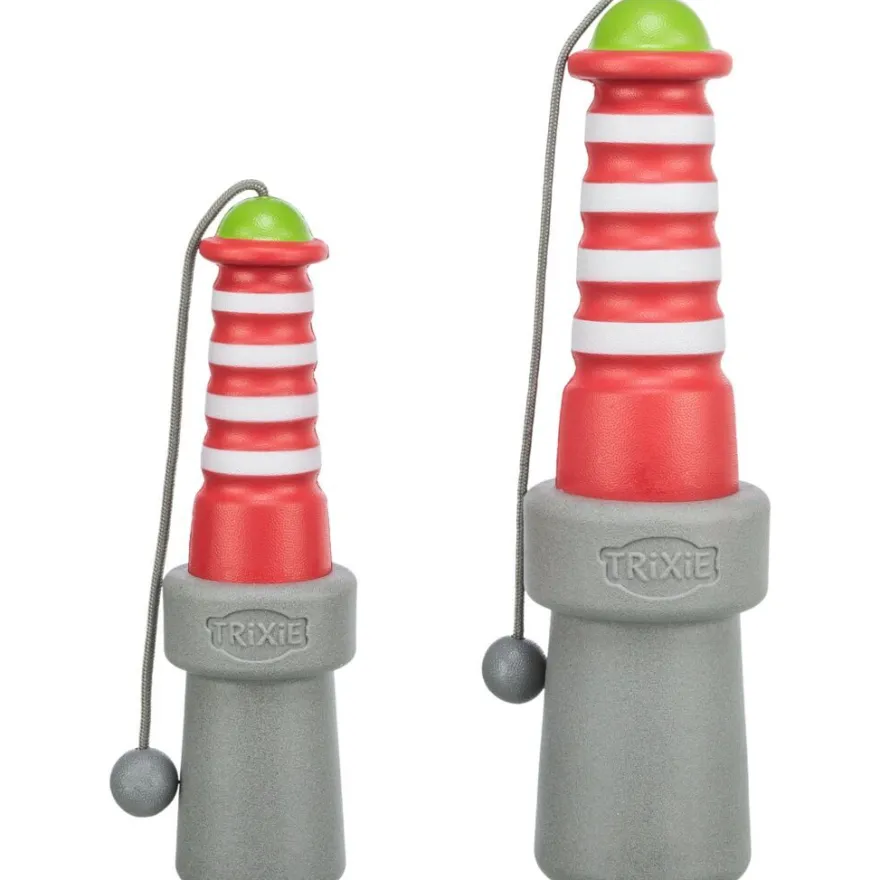 TRIXIE Aqua Toy Leuchtturm am Seil | 26 cm