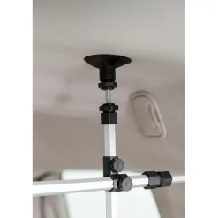 TRIXIE Auto-Gitter, mit Kopfstützenfixierung, silber/schwarz | Breite: 105–172 cm Höhe: 46–60 cm