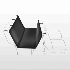 TRIXIE Auto-Schondecke, schwarz | 1.45 x 1.60 m