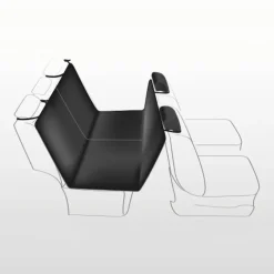 TRIXIE Auto-Schondecke, teilbar, schwarz | 1.45 x 1.60 m